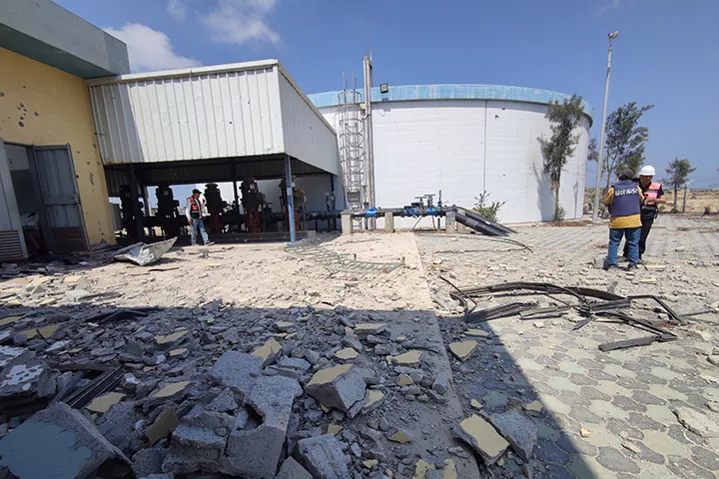 أعيدوا الأمل لغزة: معًا لإيصال الماء لإنقاذ حياة 350,000 نازح